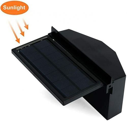 3 fan solar powered car pickup cooler side window air vent exhaust ventilation