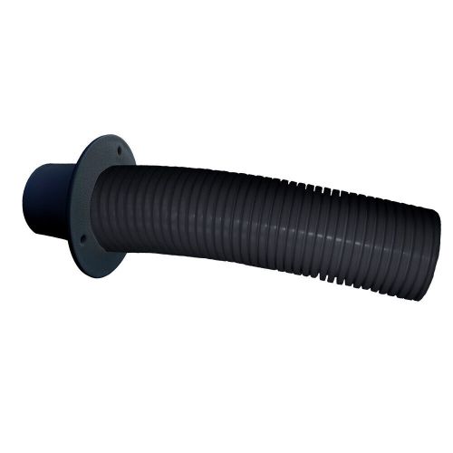 Trident 10&#039; stern flex hose w  transom flange  tfk-10