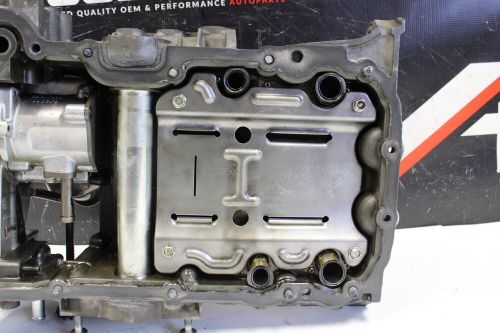 2010 nissan gtr gt-r r35 oem engine motor upper oil pan