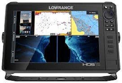 Lowrance hds 12 live fishfinder chartplotter 3-in-1 transducer - 000-14428-001