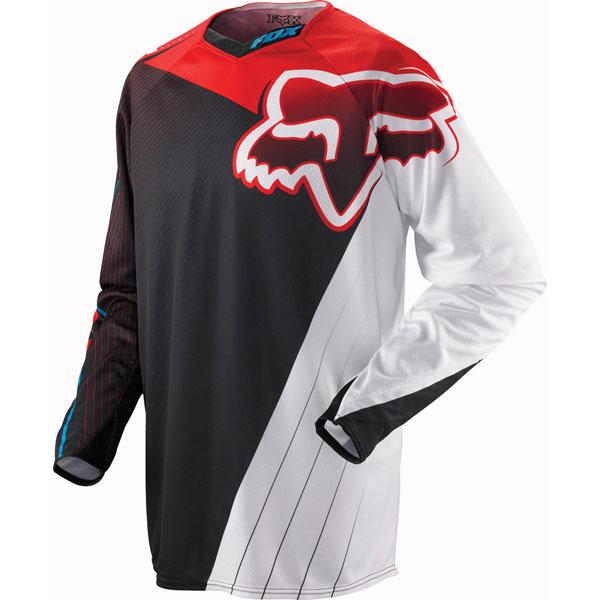 Red l fox racing 360 flight jersey 2013 model