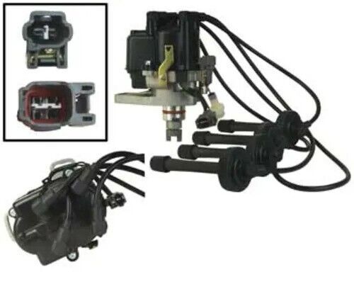 Ignition distributor for 1987-1991 toyota camry 2.0l 4 cyl gas dohc with wires