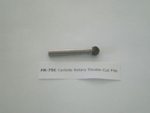 Arca, indycar, ihra, nascar, nhra, usac goodson carbide double cut files fr-75c