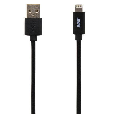 Mobile spec mb06623 usb charging cable   lightning to usb cable, 10 ft., black