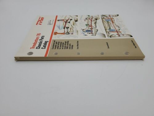 Vintage trendsetters 85 chassis parts catalog trw replacement parts through 1985