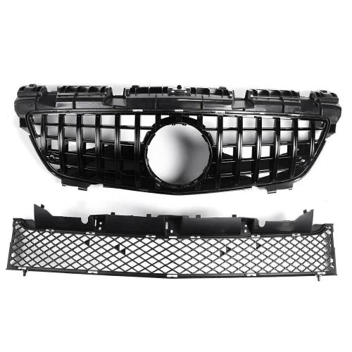 Car front radiator grille grill for mercedes slk r172 slk200 slk350 gt 2012-2016