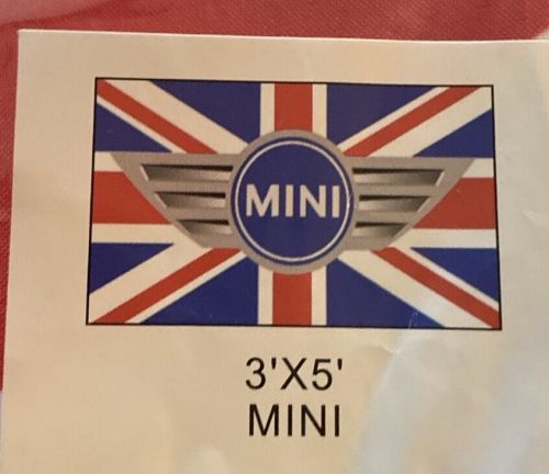 Mini cars 3x5 flag banner cooper cooper s   *** new style***