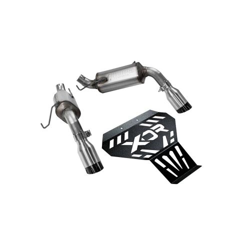 Xdr off-road competition exhaust for 2013-2018 can-am maverick 1000 / max 100