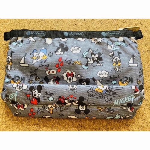 Lesportsac disney mickey doodle pouch