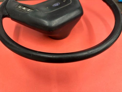 1988-1991 ford f-150 f-250 f-350 bronco rubber steering wheel cruise equipped!