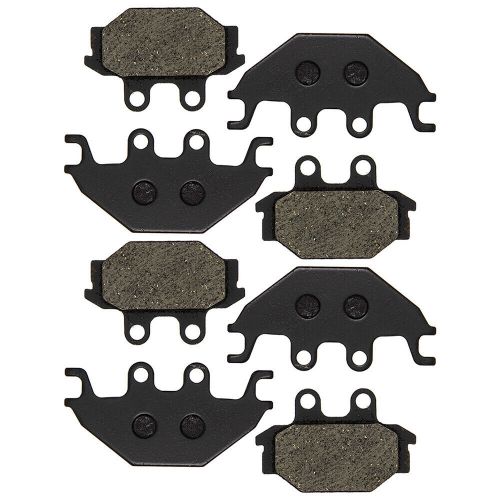 Brake pad set for arctic cat 1436-420 front rear organic 4 pack 400 500 650