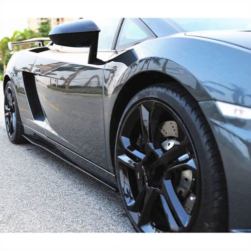 For lamborghini gallardo lp550 560 570 carbon side skirts extension lip spoiler