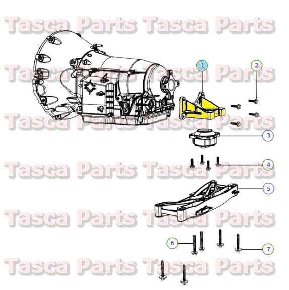 New oem transmission mount bracket chrysler 300 dodge charger challenger magnum