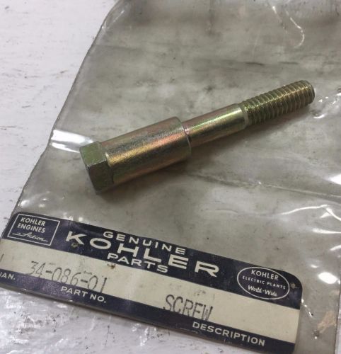 Kohler cylinder head &amp; shroud bolt ( screw ) 34-086-01 new old stock