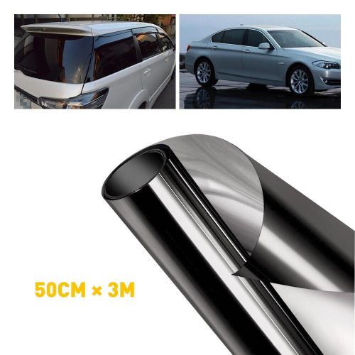 10ft roll uncut window film tint 20&#034; x 10ft car feet home glass office vlt 0.5