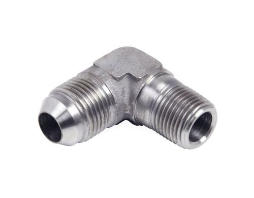 Ss982216erl earl&#039;s 90 degree elbow male an -16 to 1&#034; npt - stainless steel