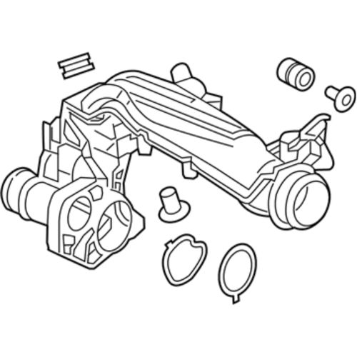 Oem 17270-5aa-h00 for hond civic 1.5l 2016-2021 turbocharger air pipe joint