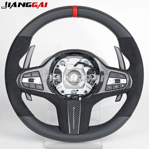 Full leather steering wheel for bmw f44 g20 g28 g22 g29 g30 f87 g80 g15 g series