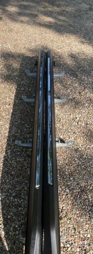 22-24 gmc yukon chevy suburban oem running boards chrome trim