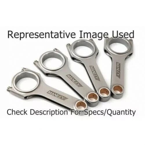 Manley 14022-4 h-beam connecting rod set 5.905 in. length for evolution viii