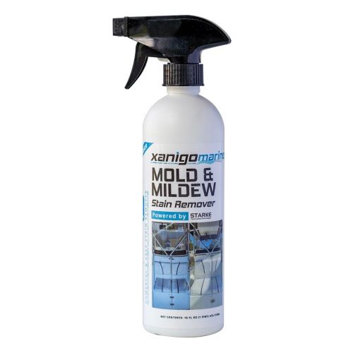 Xanigo marine mold &amp; mildew stain remover - 16oz xmrm16 boat cleaner formula new