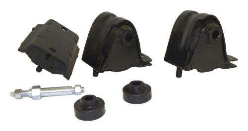 Crown automotive 52019201k engine mount kit fits 87-95 wrangler (yj)