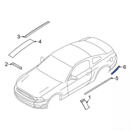 Genuine ford quarter stripe dr3z-6320001-aap