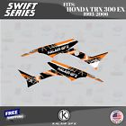 Graphics kit for honda trx 300 ex (93-06) trx300 16 mil swift - orange