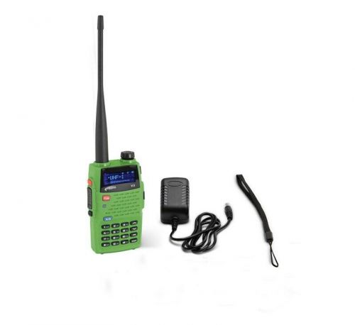 Kawasaki rugged radios 5-watt dual band (vhf/uhf) hh radio