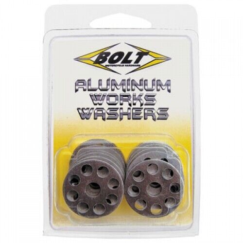 Bolt aluminum works washers 25mm 10 pack 2009-aww.25