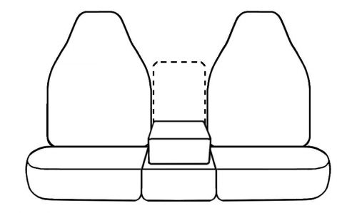 Leatherette front seat covers for the 2002-2007 ford f-250 f-350 - 40/20/40 hb&#039;s