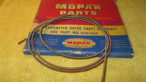 Nos mopar 1941-1954 speedometer inner cable, 68 5/32&#034;, read applications