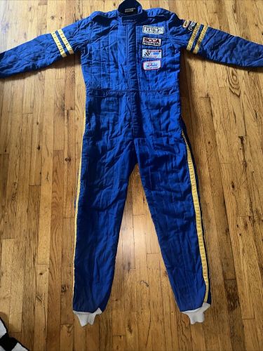 Vtg deist safety racing suit coveralls sz xl firestone parnelli jones scca