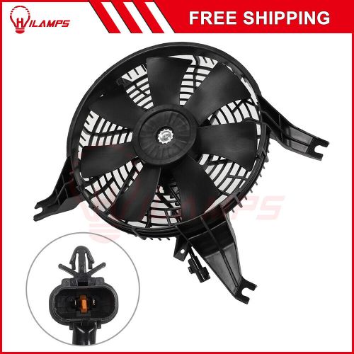 For 2001 2002 2003 mitsubishi montero a/c condenser cooling fan assembly