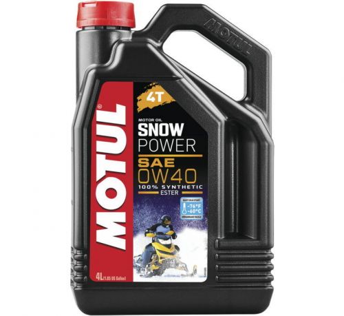 Motul snowpower 4t synthetic oil 105892