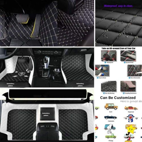 For bmw 1 2 3 4 5 6 7 8 all series car floor mats waterproof carpets custom