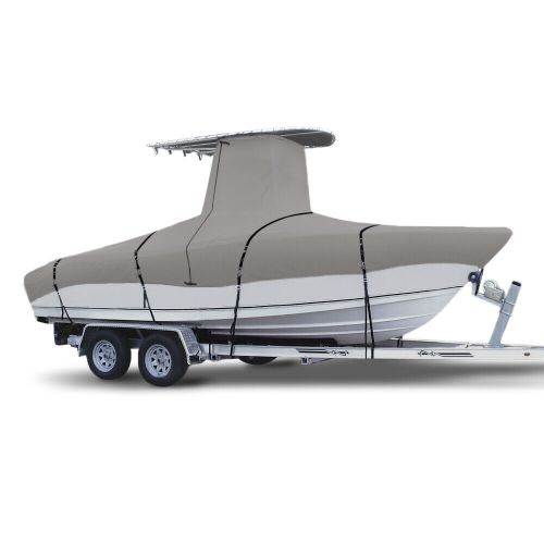 900d marine grade fade and tear resistant trailerable t-top boat cover