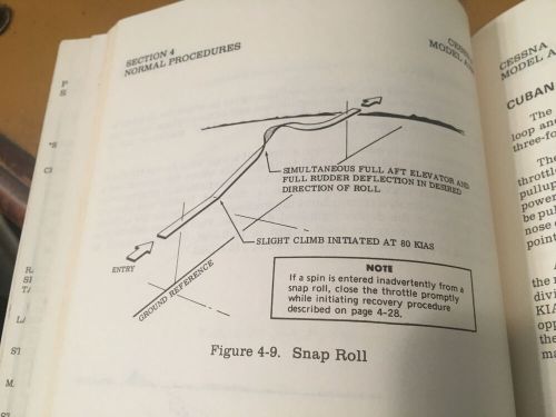 1982 cessna 152 aerobat a152 pilot&#039;s information manual