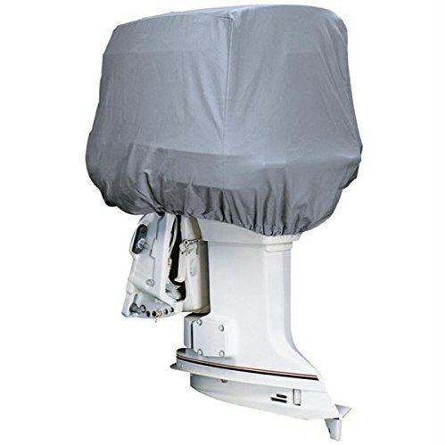 Attwood 10512 silver coat polyester cover f/outboard motor hood 50-115hp