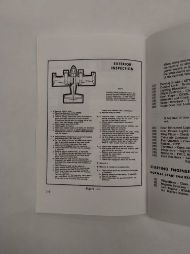 Cessna 1967-68 model 401 owner&#039;s manual-copy