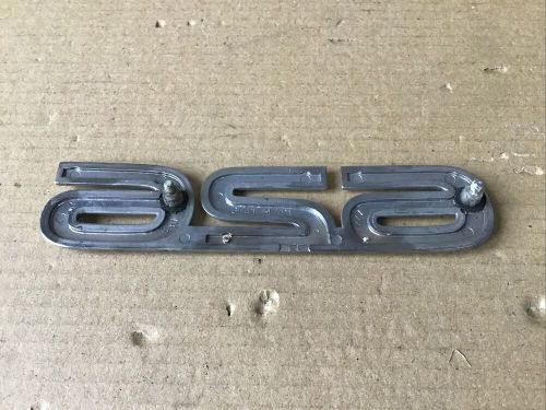 Mazda 626 2001 rear trunk bootlid tailgate model number badge 626 ge4t51721