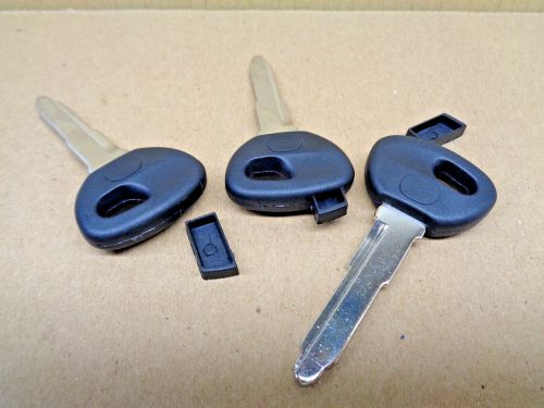 Fits mazda miata 626 mpv (lot of 3 keys) no chip new u.s. shipping!