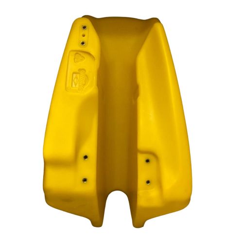 Plastic tank compatible with enduro pe 250 motorcycle - yellow