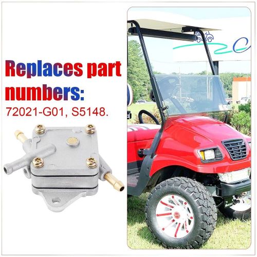 72021-g01 25683-g1 fuel pump compatible with ezgo golf cart club car txt meda...