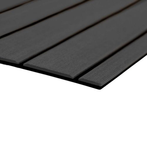 Seadek 40&#034; x 80&#034; 6mm teak full sheet - brushed texture - dark grey/black (1016mm