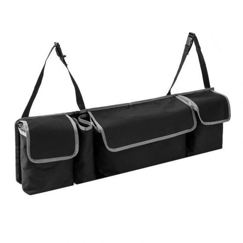 Car trunk organizer backseat storage bag adjustablehigh capacity multi-use oxfor