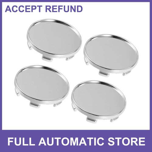 4pcs 54mm dia 6 clips wheel tyre center hub caps cover car universal