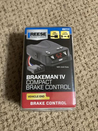 Reese towpower 8507111 brakeman iv compact vehicle end brake control new