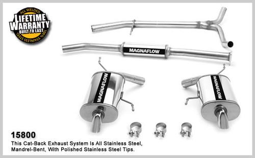 Magnaflow 15800 honda accord stainless cat-back system performance exhaust