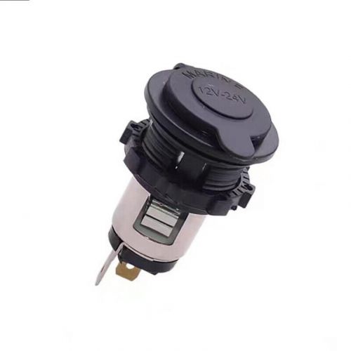 12v 24v cigarette lighter power socket plug outlet for car motorcycle motorbike